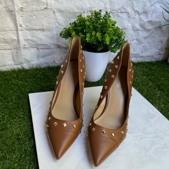 Michael Kors Women's Keke Toe Cap Tan
Pump US 7.5 Women - Picture 6 of 15